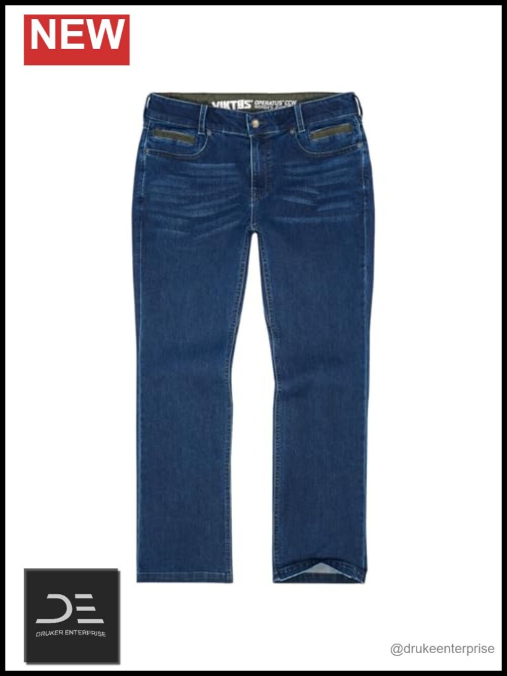 Women's Tactical Stretch Denim Jeans Relaxed Fit Concealed Carry